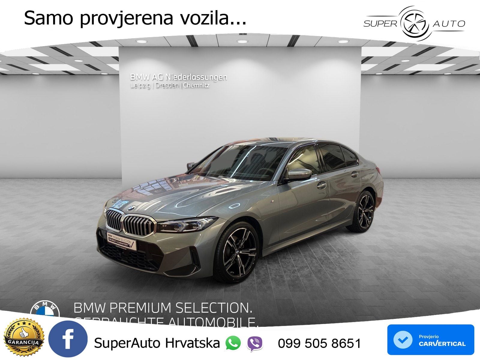 BMW 320i (184 KS) Steptronic M Sport LED+GR SJED+ACC
