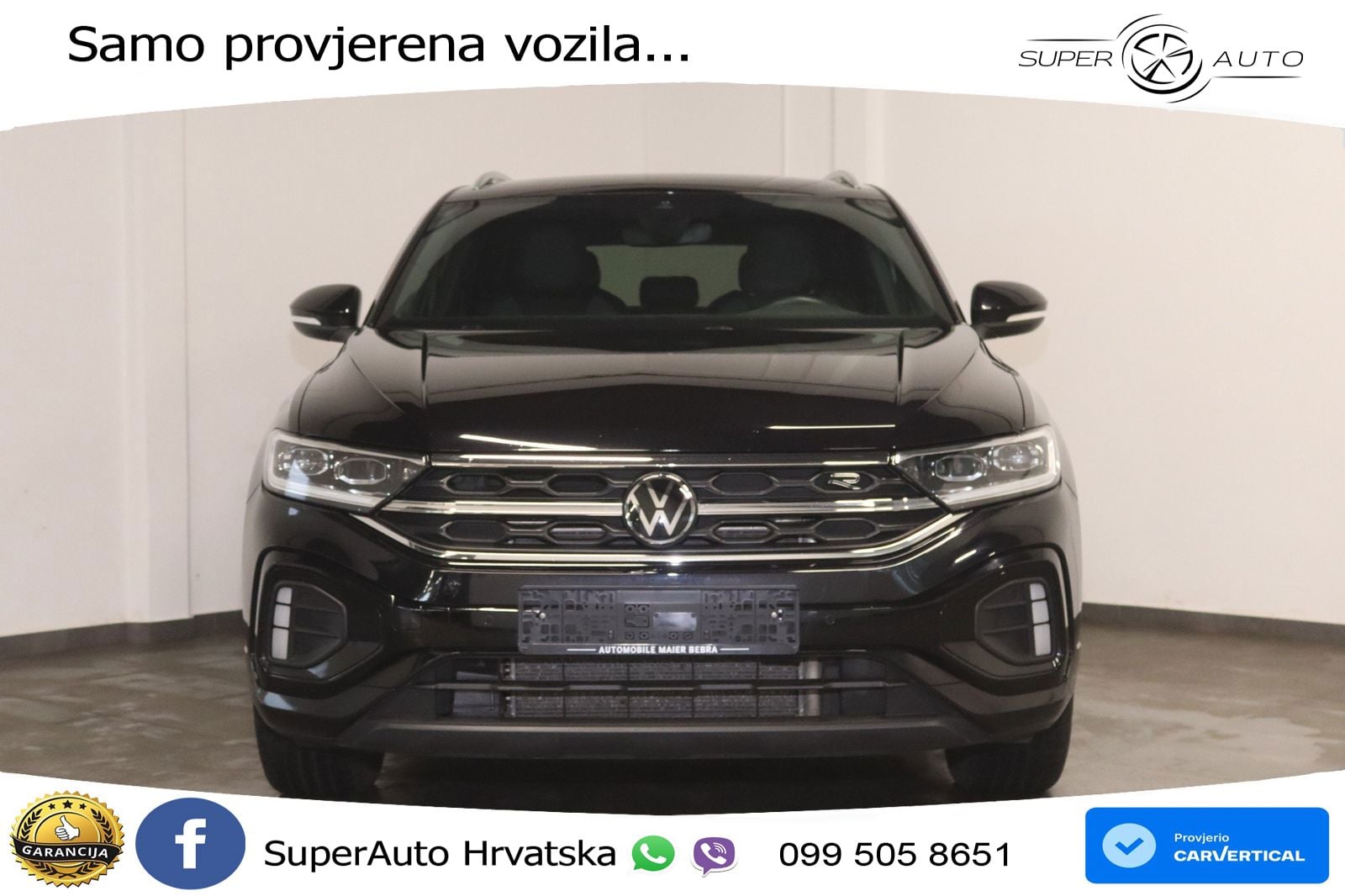 Volkswagen T-Roc 2.0 TSI (190 KS) 4M DSG R-Line LED+GR SJED+ACC