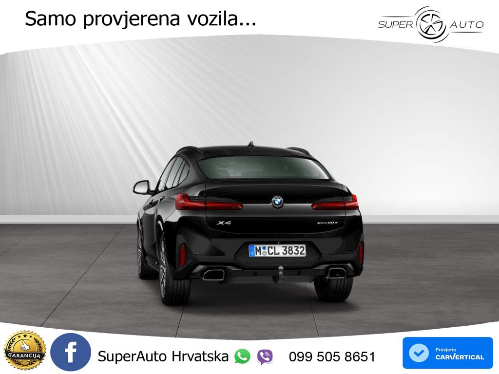 BMW X4 20d (190 KS) xDrive Steptronic M Sport LED+GR SJED+ACC