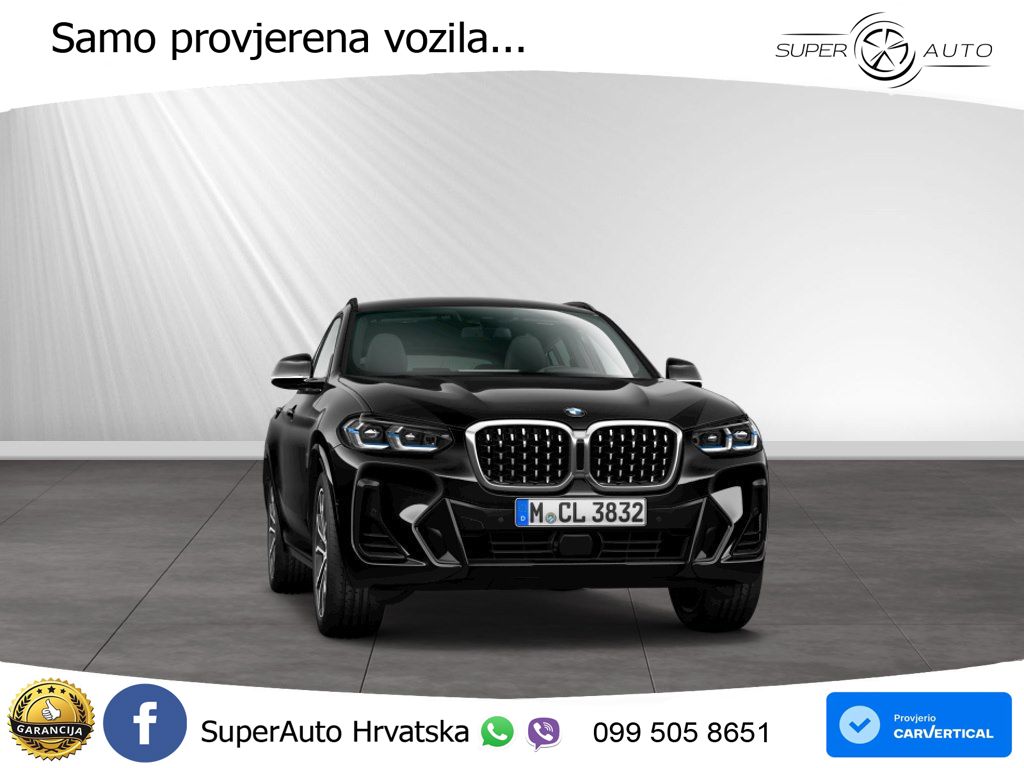 BMW X4 20d (190 KS) xDrive Steptronic M Sport LED+GR SJED+ACC