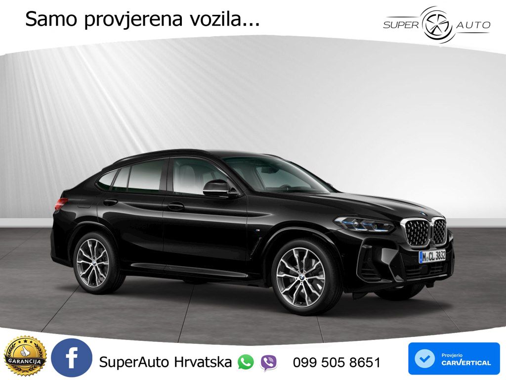 BMW X4 20d (190 KS) xDrive Steptronic M Sport LED+GR SJED+ACC
