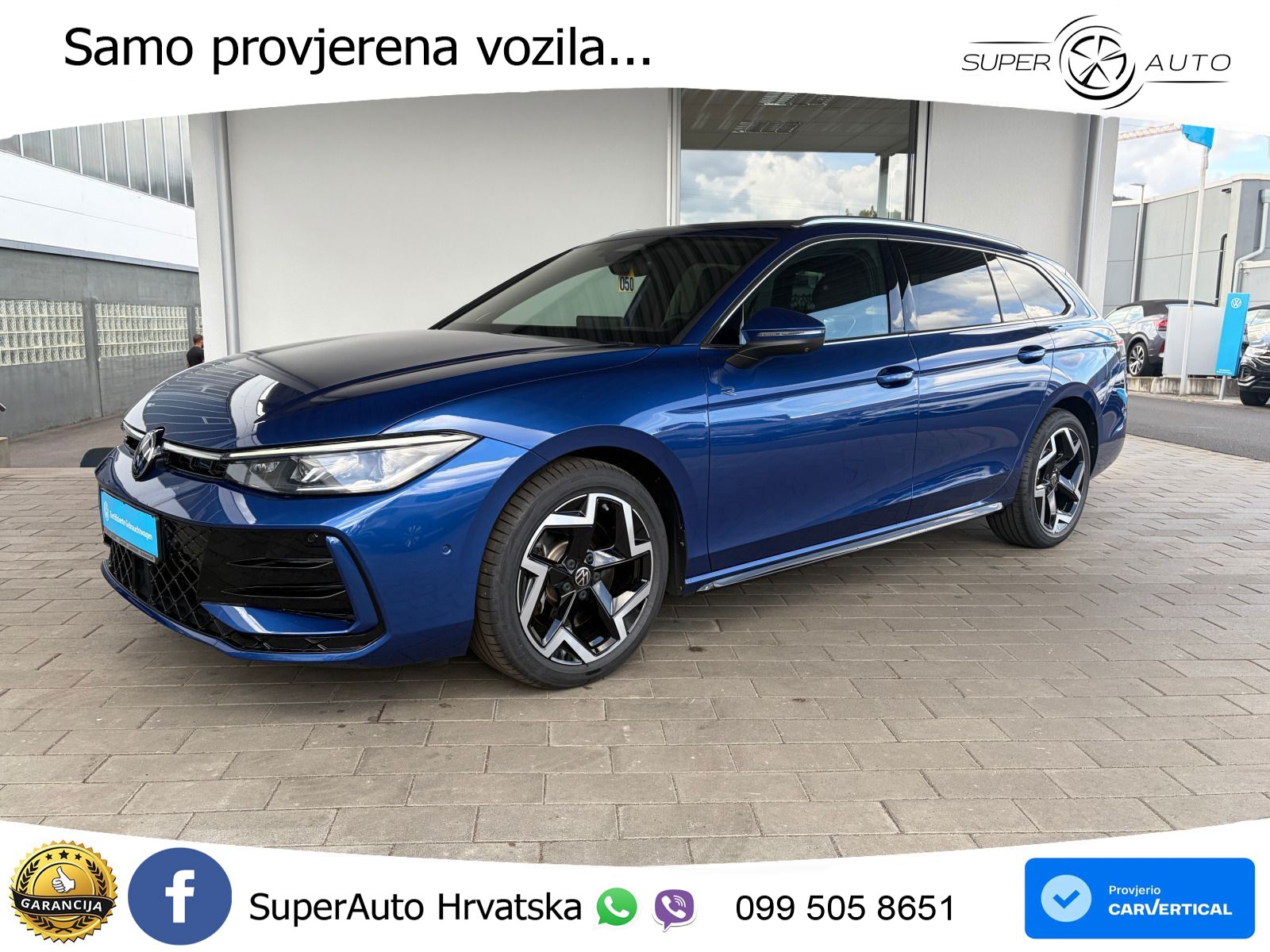 Volkswagen Passat Variant 2.0 TDI (193 KS) 4MOTION DSG R-Line LED+GR SJED+ACC