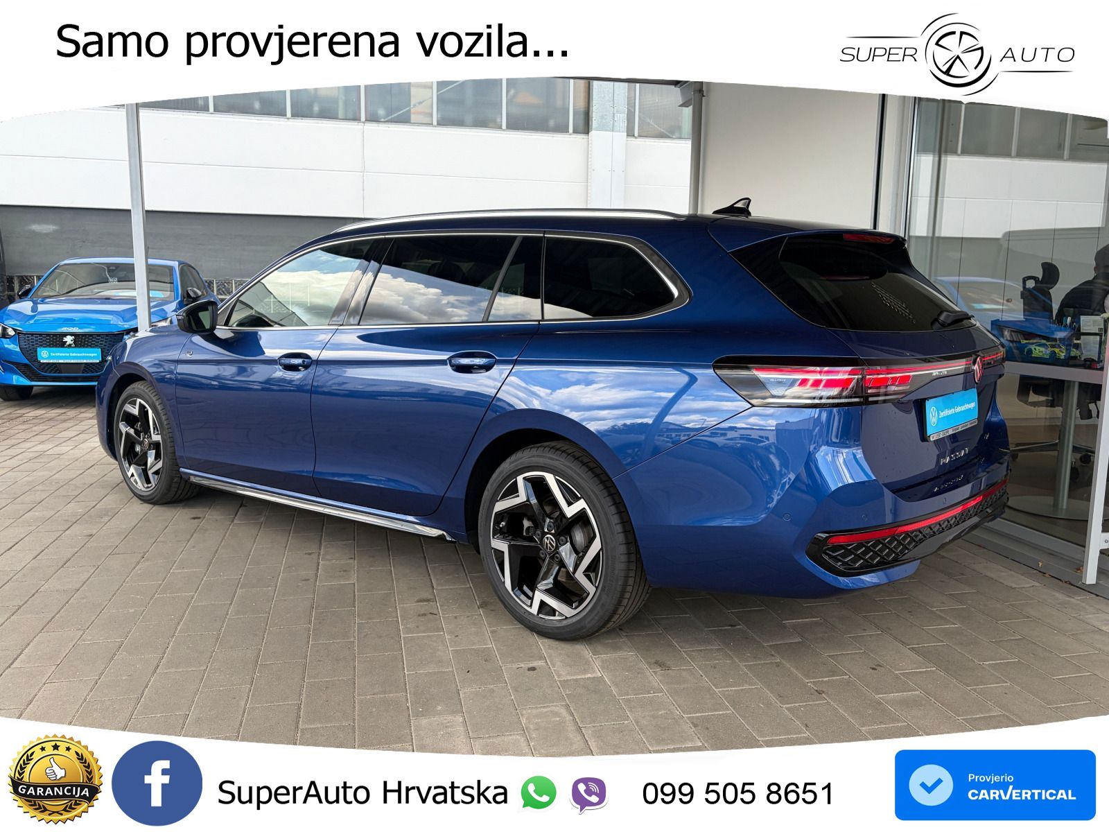 Volkswagen Passat Variant 2.0 TDI (193 KS) 4MOTION DSG R-Line LED+GR SJED+ACC