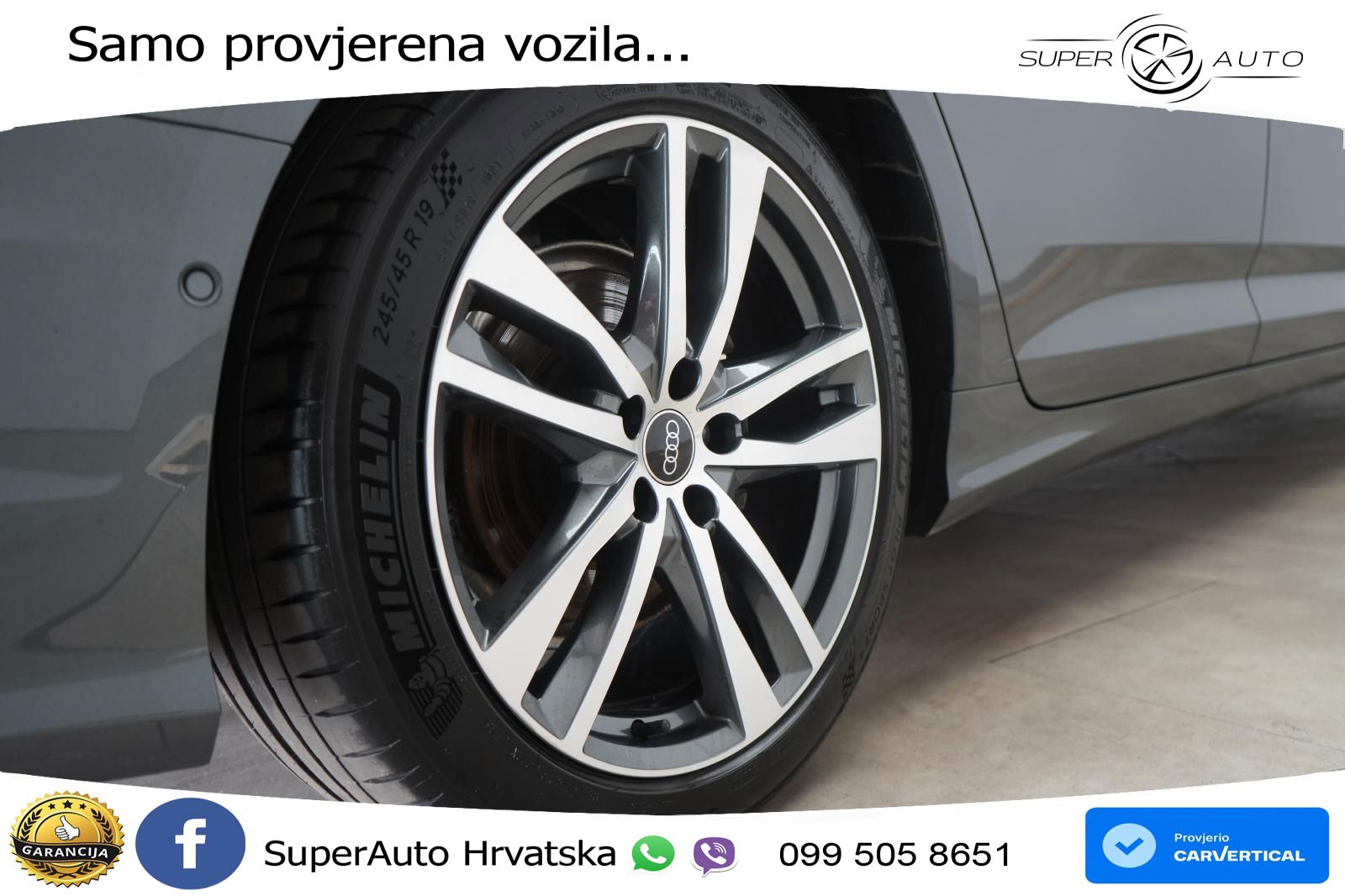 Audi A6 40 TDI (204 KS) quattro ultra S tronic S line LED+GR SJED+ACC