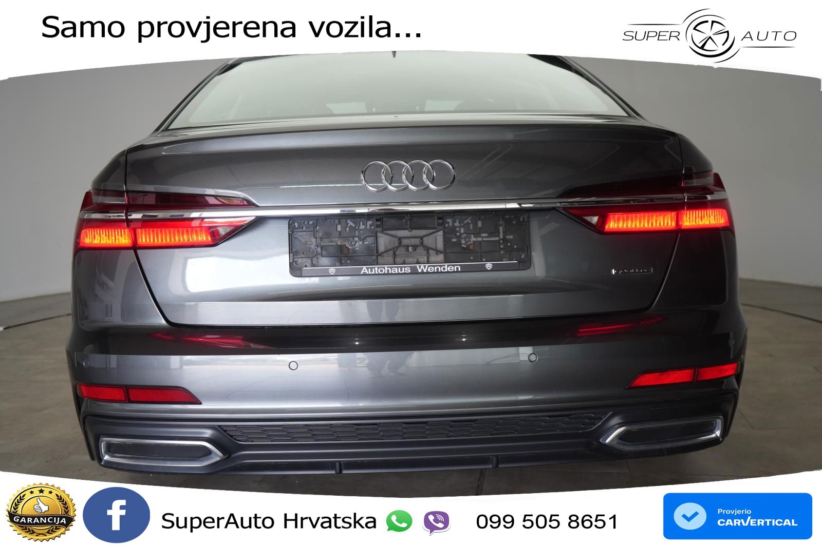 Audi A6 40 TDI (204 KS) quattro ultra S tronic S line LED+GR SJED+ACC