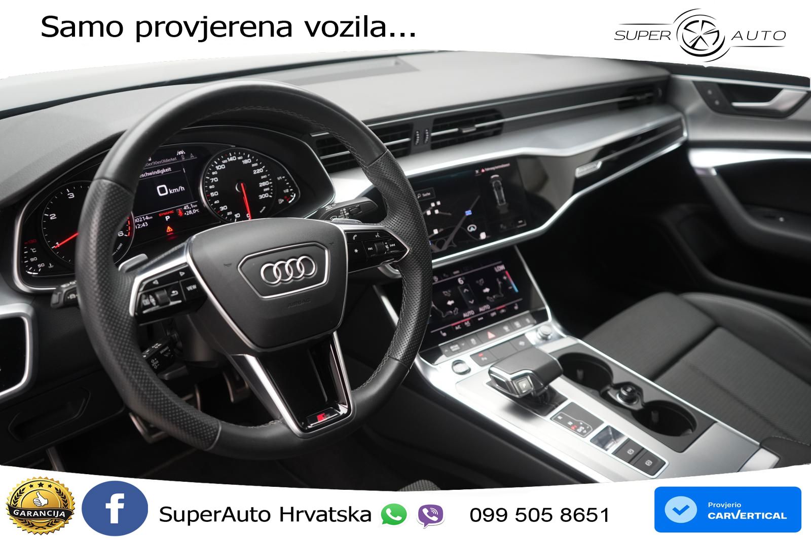 Audi A6 40 TDI (204 KS) quattro ultra S tronic S line LED+GR SJED+ACC