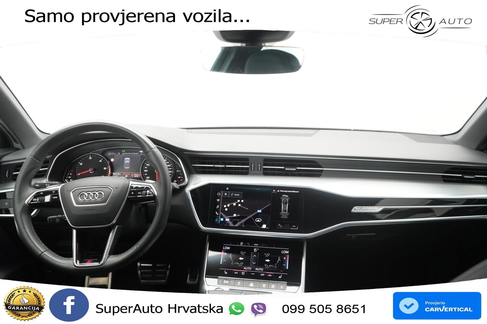 Audi A6 40 TDI (204 KS) quattro ultra S tronic S line LED+GR SJED+ACC