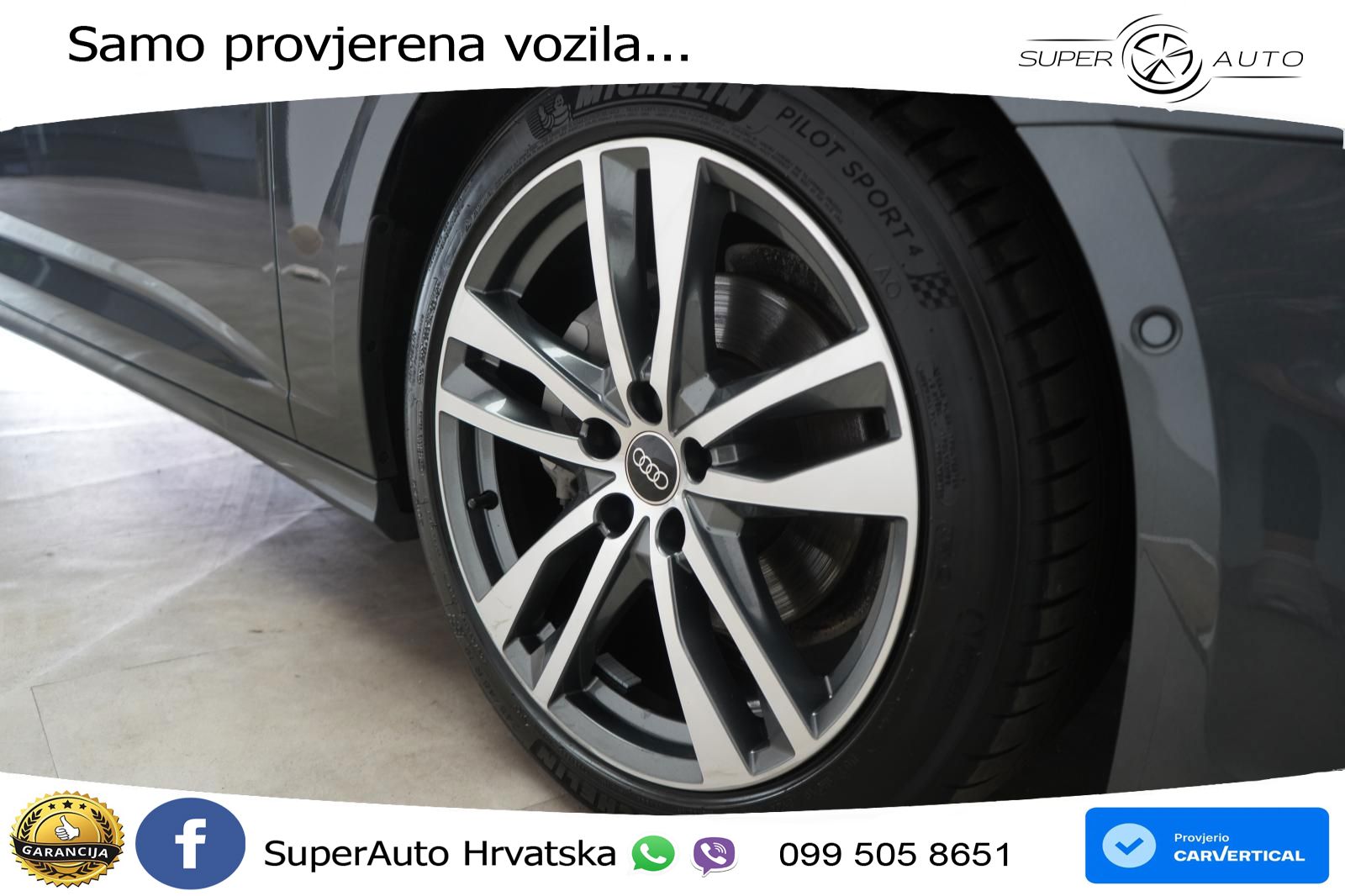 Audi A6 40 TDI (204 KS) quattro ultra S tronic S line LED+GR SJED+ACC