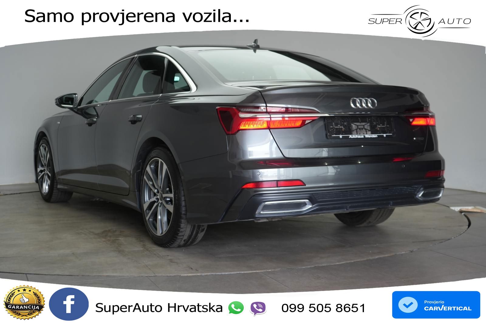 Audi A6 40 TDI (204 KS) quattro ultra S tronic S line LED+GR SJED+ACC