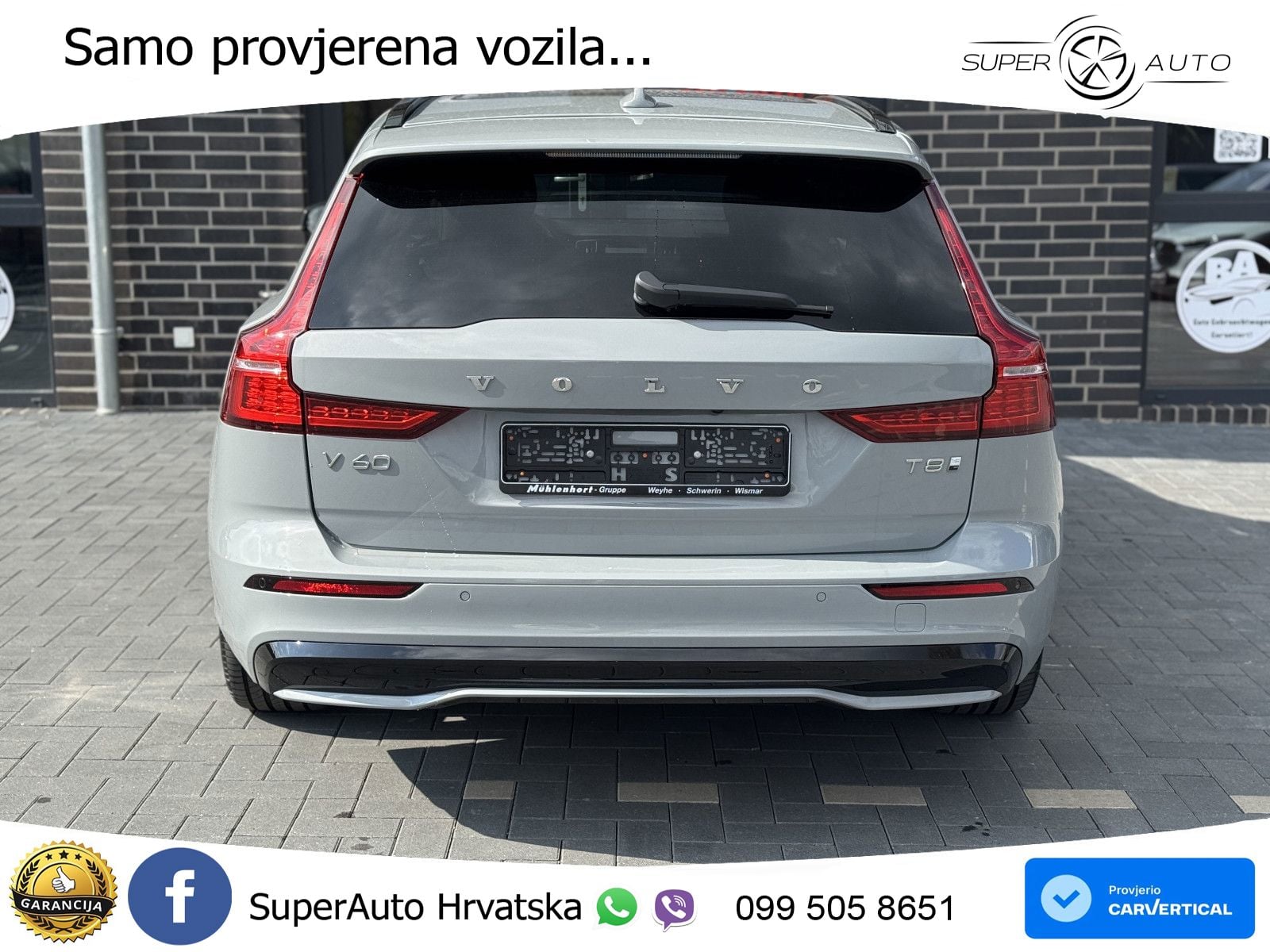 Volvo V60 2.0 T8 AWD Geartronic LED+GR SJED+ACC