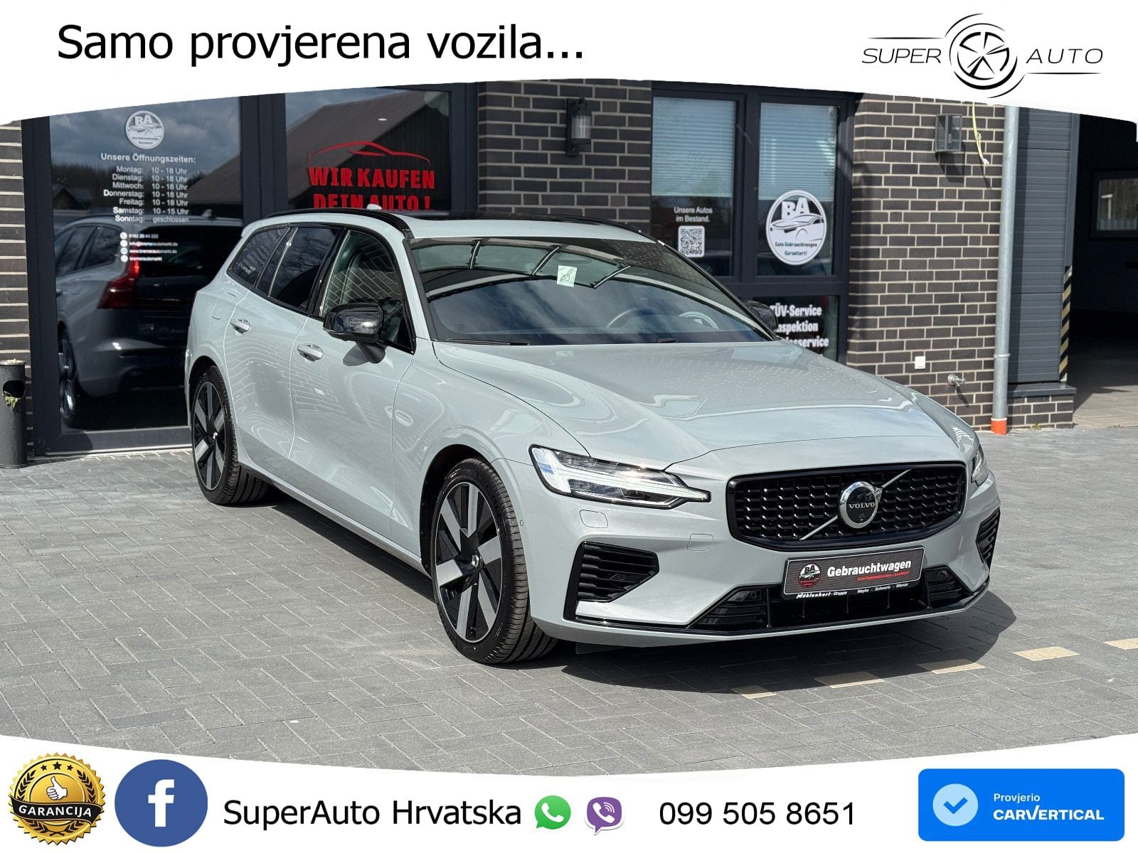 Volvo V60 2.0 T8 AWD Geartronic LED+GR SJED+ACC
