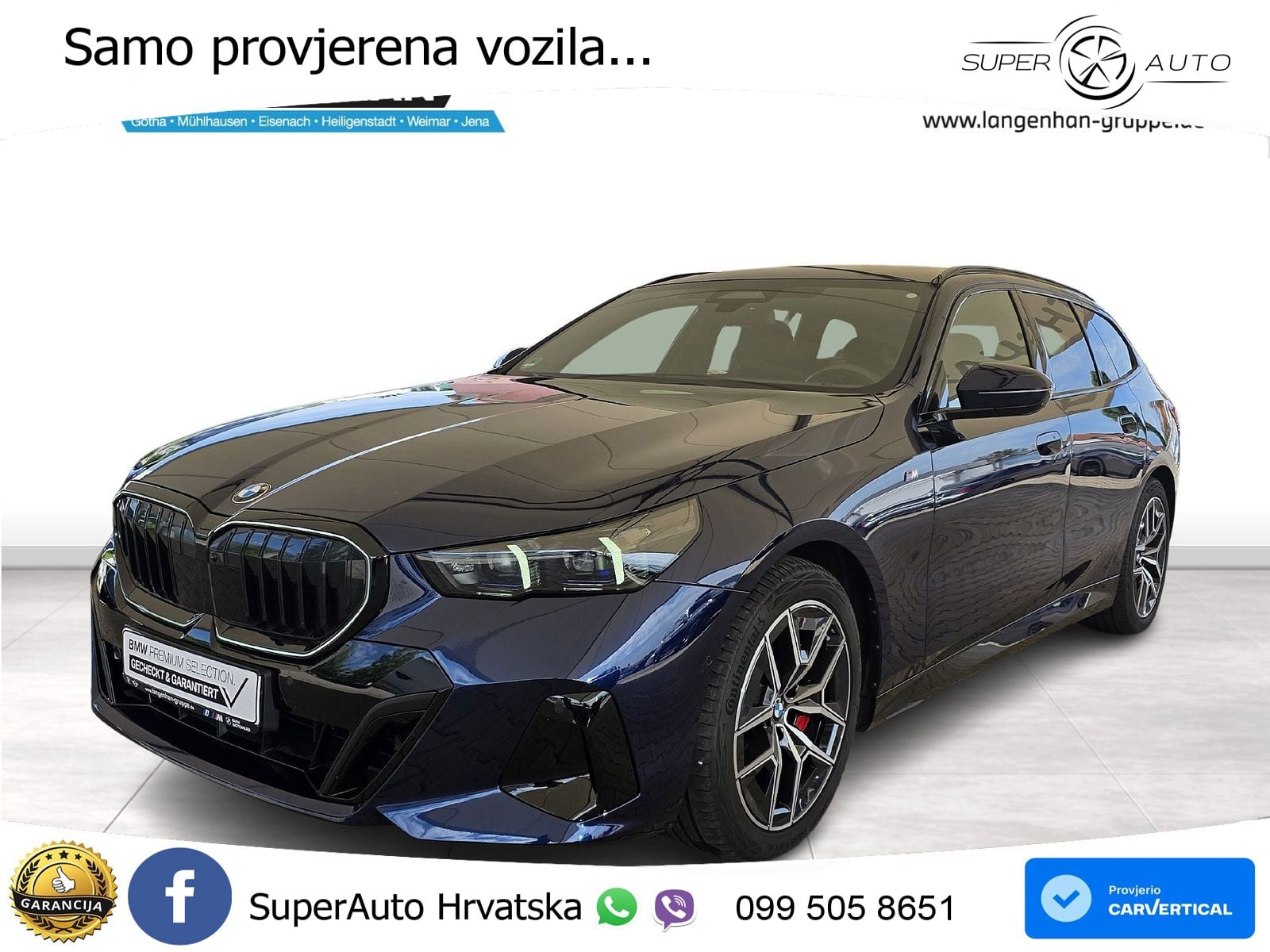BMW 540d Touring (303 KS) xDrive Steptronic M Sport LED+GR SJED+ACC
