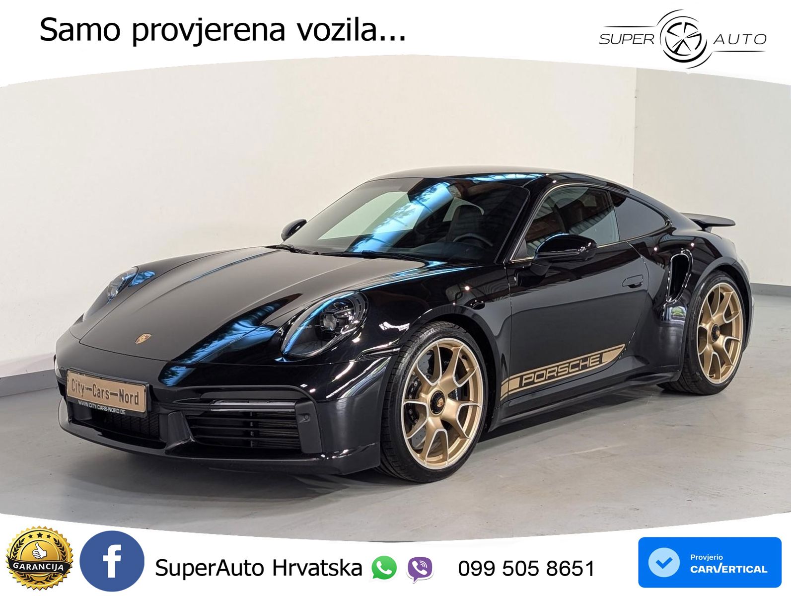 Porsche 911 Turbo S 3.8 (650 KS) PDK MATRIX+GR SJED+KAM