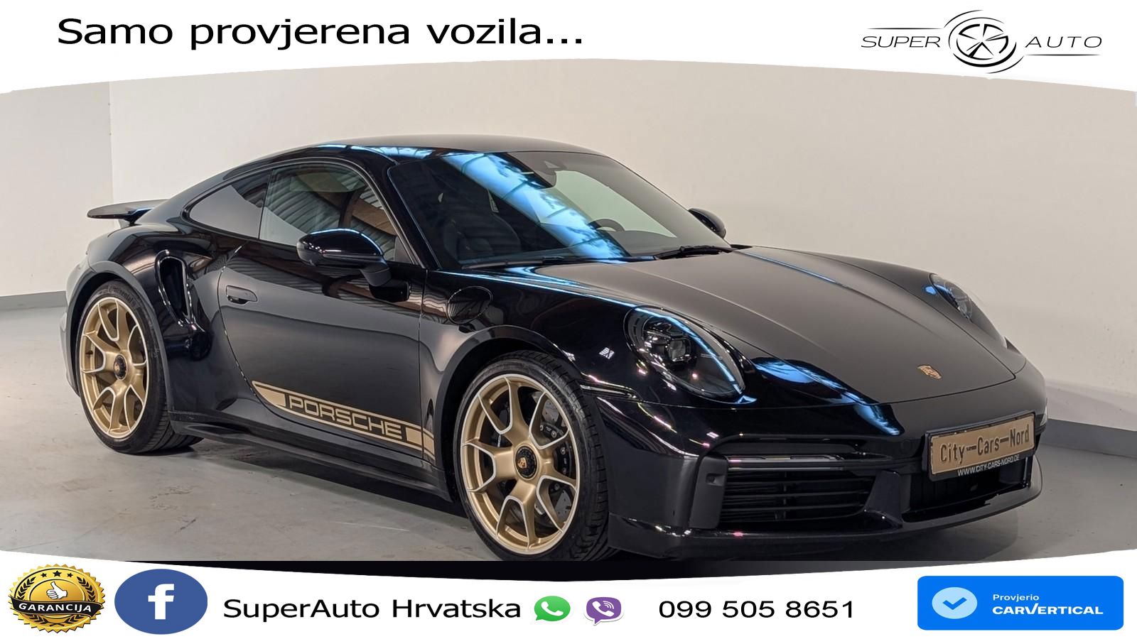 Porsche 911 Turbo S 3.8 (650 KS) PDK MATRIX+GR SJED+KAM