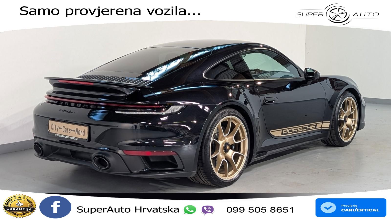 Porsche 911 Turbo S 3.8 (650 KS) PDK MATRIX+GR SJED+KAM