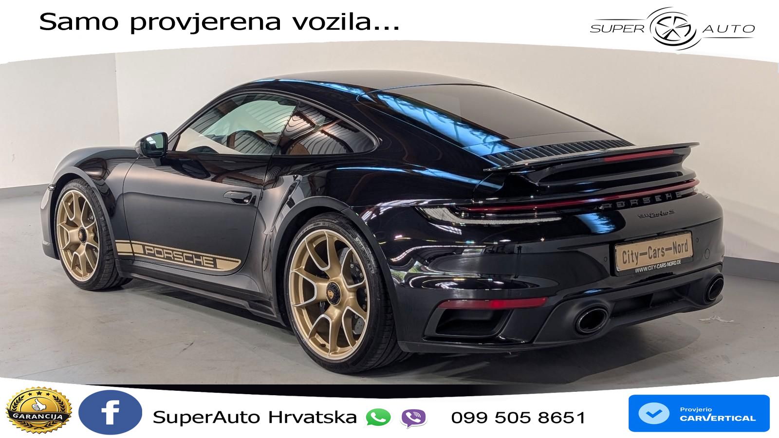 Porsche 911 Turbo S 3.8 (650 KS) PDK MATRIX+GR SJED+KAM
