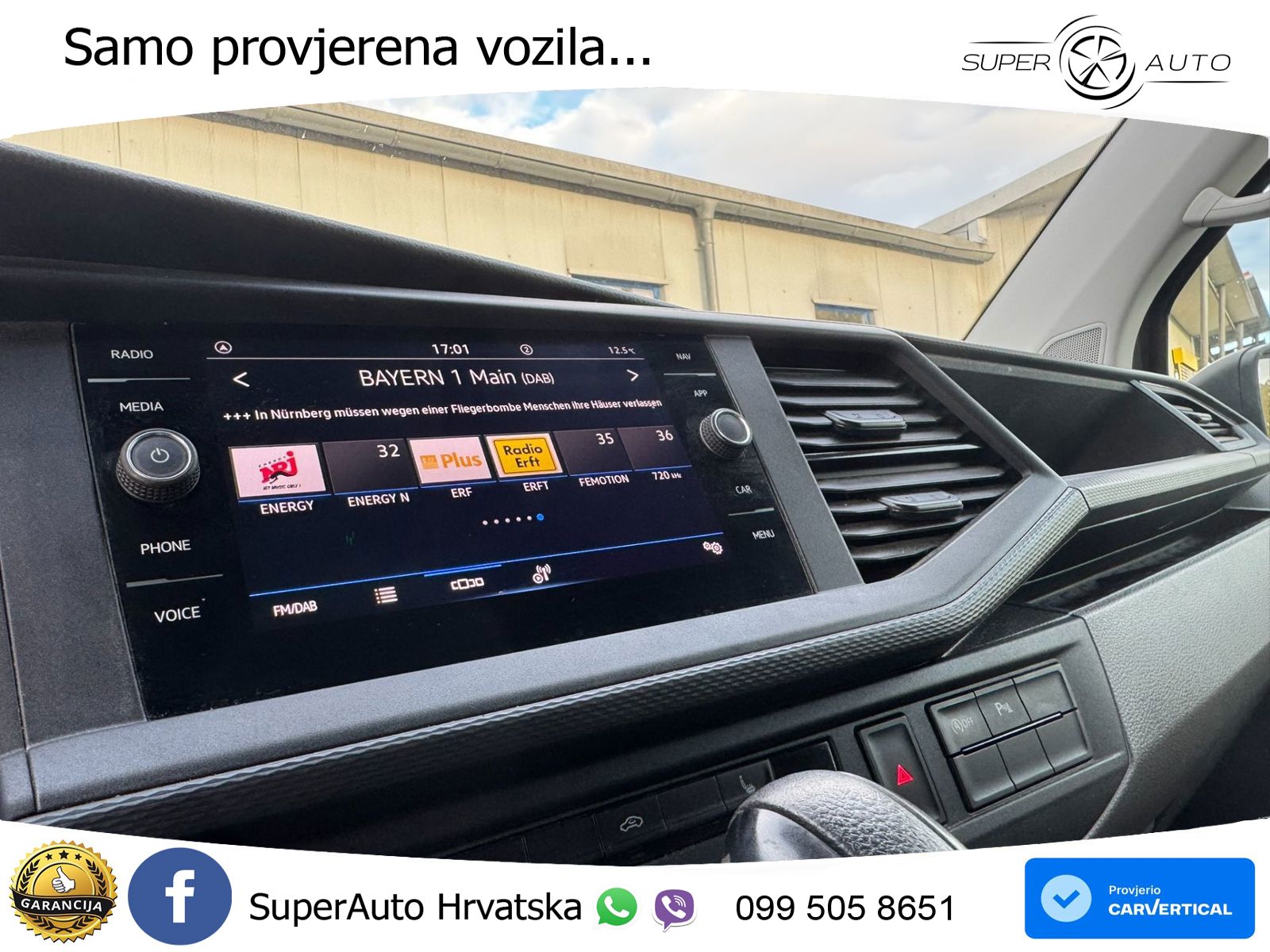 Volkswagen T6.1 Transporter Kasten DSG Kamera*Werkstatt 150 KS