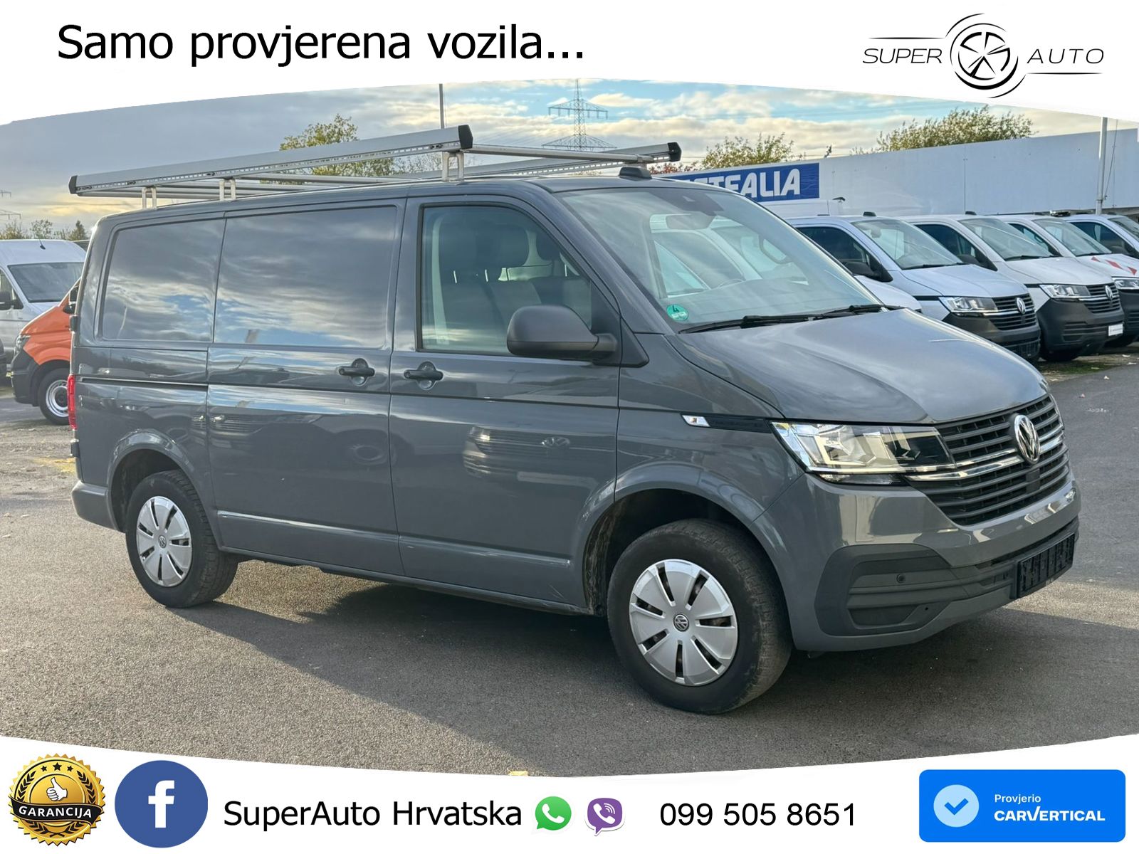 Volkswagen T6.1 Transporter Kasten DSG Kamera*Werkstatt 150 KS