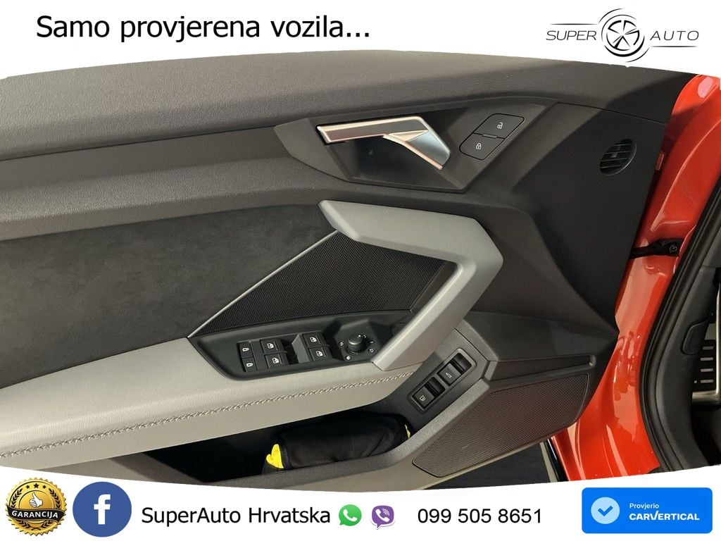 Audi A3 45 TFSIe (245 KS) S tronic S line MATRIX+GR SJED+KAM