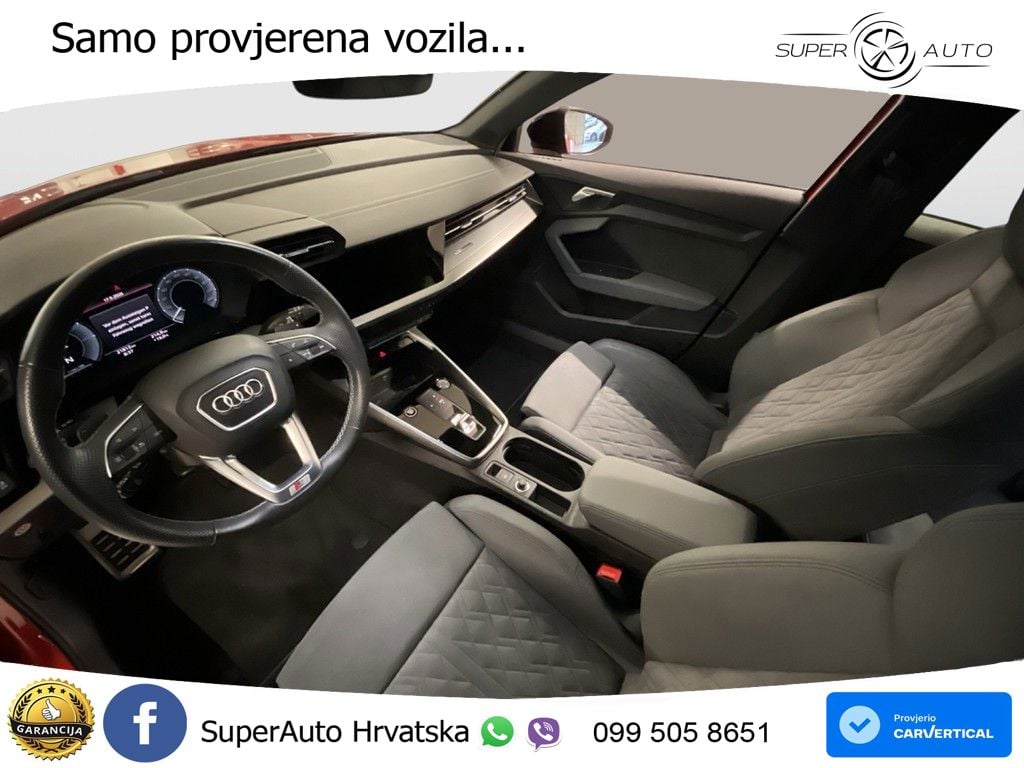 Audi A3 45 TFSIe (245 KS) S tronic S line MATRIX+GR SJED+KAM