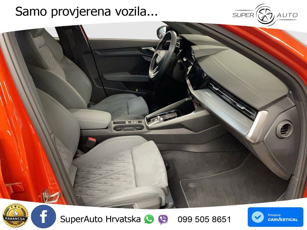 Audi A3 45 TFSIe (245 KS) S tronic S line MATRIX+GR SJED+KAM