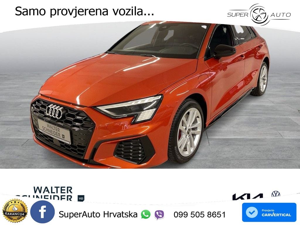 Audi A3 45 TFSIe (245 KS) S tronic S line MATRIX+GR SJED+KAM