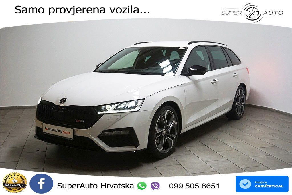 Škoda Octavia Combi RS 2.0 TDI (200 KS) 4x4 DSG LED+GR SJED+ACC