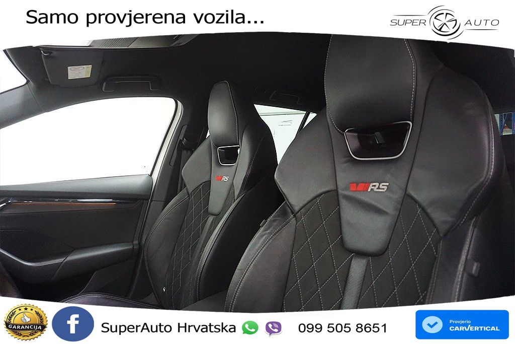 Škoda Octavia Combi RS 2.0 TDI (200 KS) 4x4 DSG LED+GR SJED+ACC