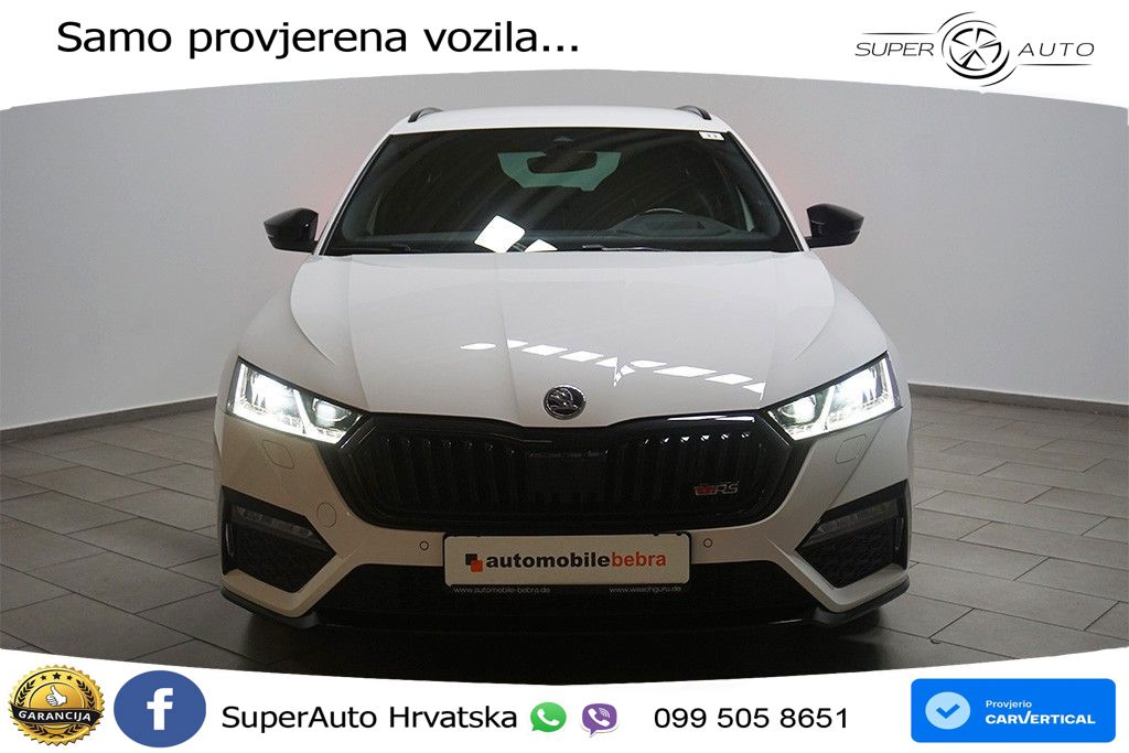 Škoda Octavia Combi RS 2.0 TDI (200 KS) 4x4 DSG LED+GR SJED+ACC