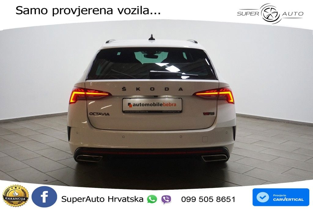 Škoda Octavia Combi RS 2.0 TDI (200 KS) 4x4 DSG LED+GR SJED+ACC