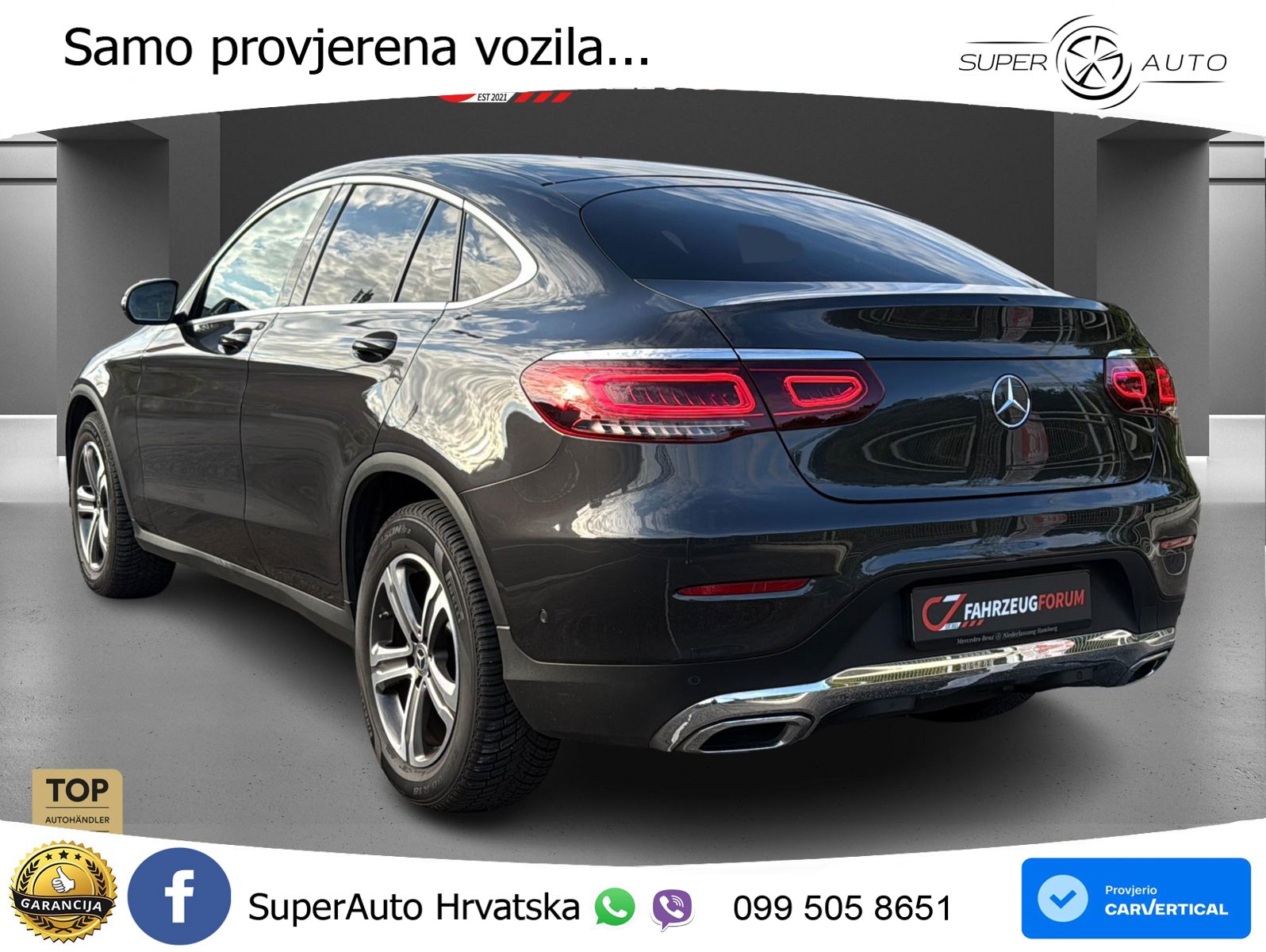 Mercedes GLC Coupe 200 (197 KS) 4MATIC G-TRONIC