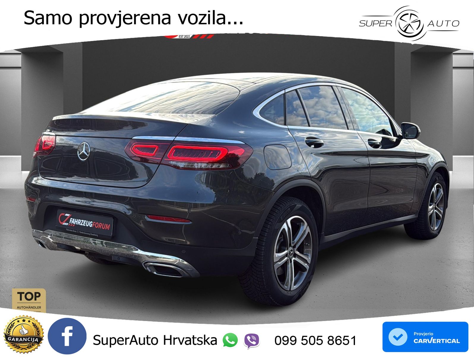 Mercedes GLC Coupe 200 (197 KS) 4MATIC G-TRONIC