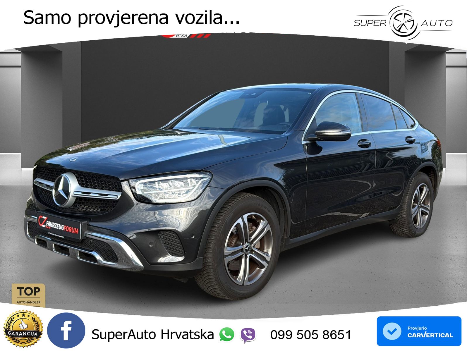 Mercedes GLC Coupe 200 (197 KS) 4MATIC G-TRONIC