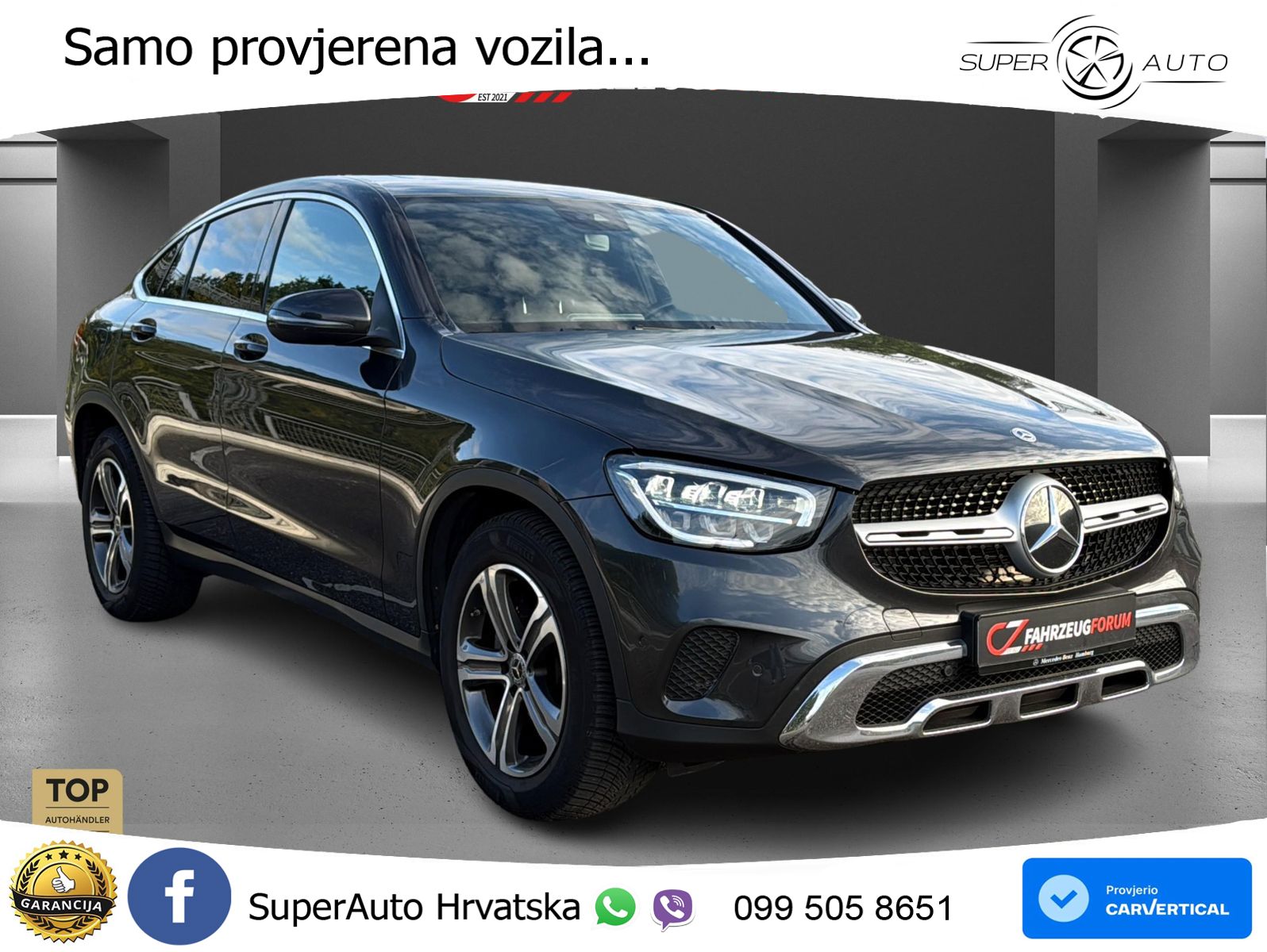 Mercedes GLC Coupe 200 (197 KS) 4MATIC G-TRONIC