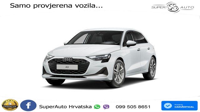 Audi A3 30 TDI (116 KS) advanced LED+ACC