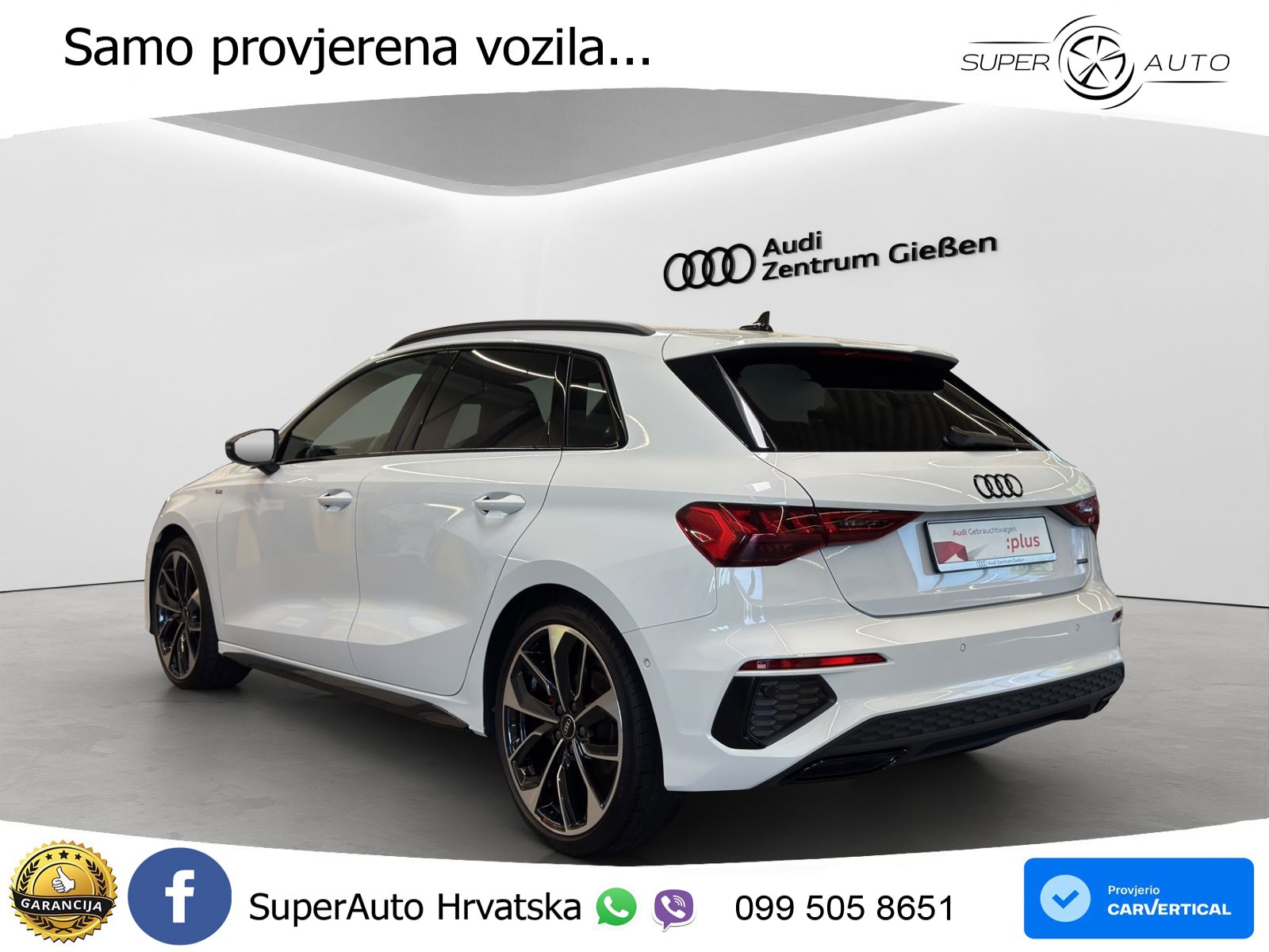 Audi A3 40 TFSI (190 KS) quattro S tronic S line LED+GR SJED+ACC