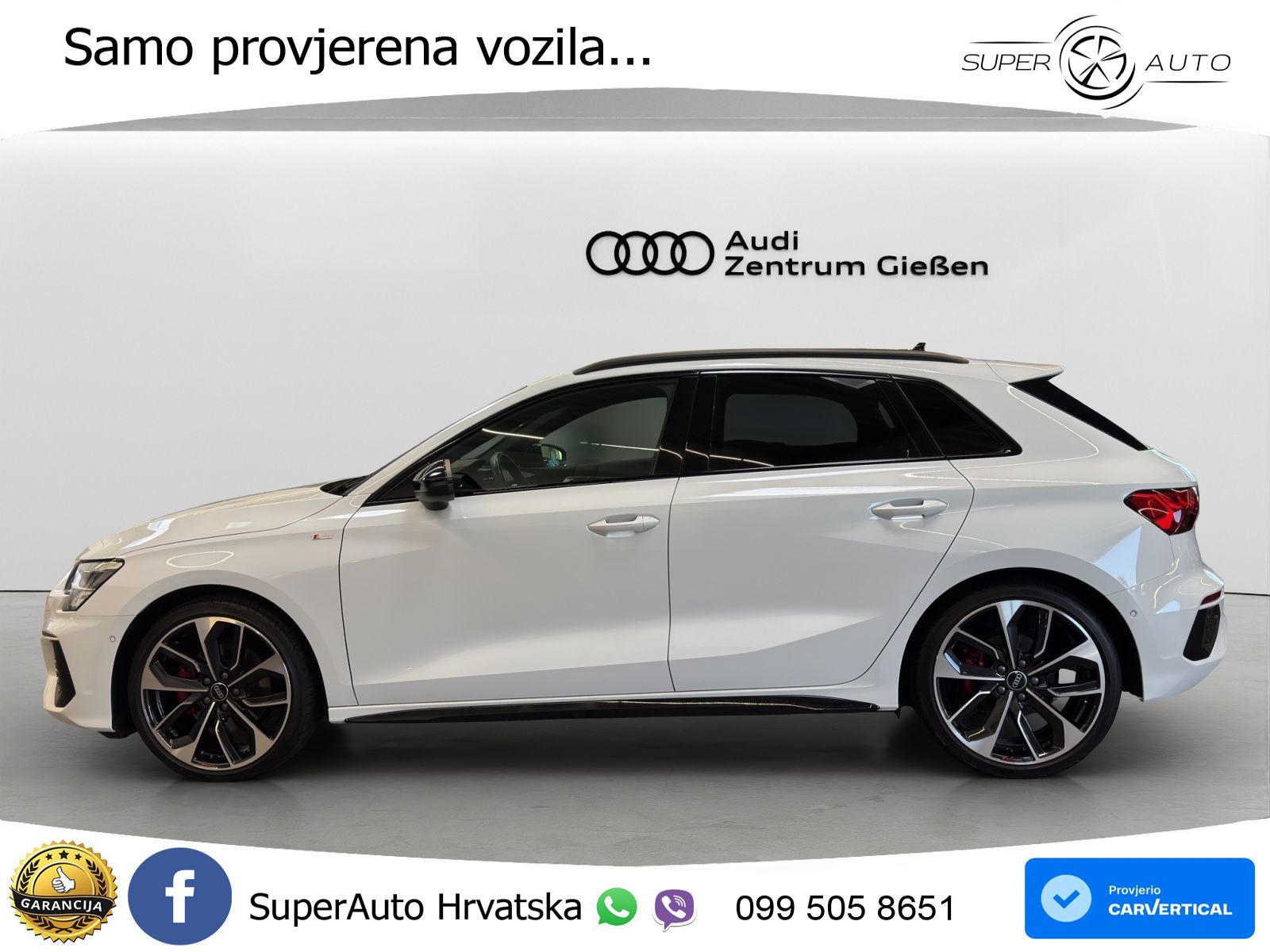 Audi A3 40 TFSI (190 KS) quattro S tronic S line LED+GR SJED+ACC