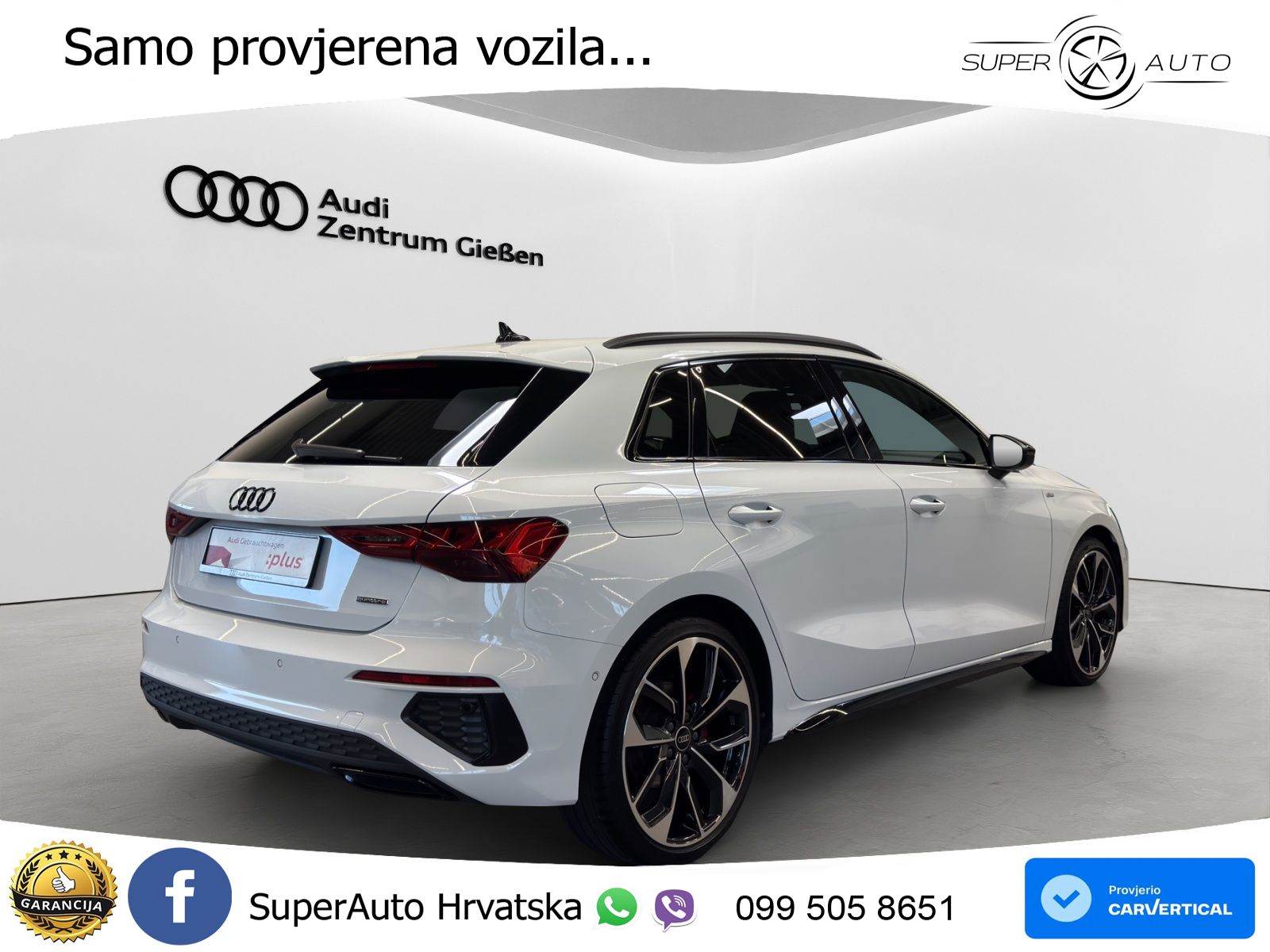 Audi A3 40 TFSI (190 KS) quattro S tronic S line LED+GR SJED+ACC