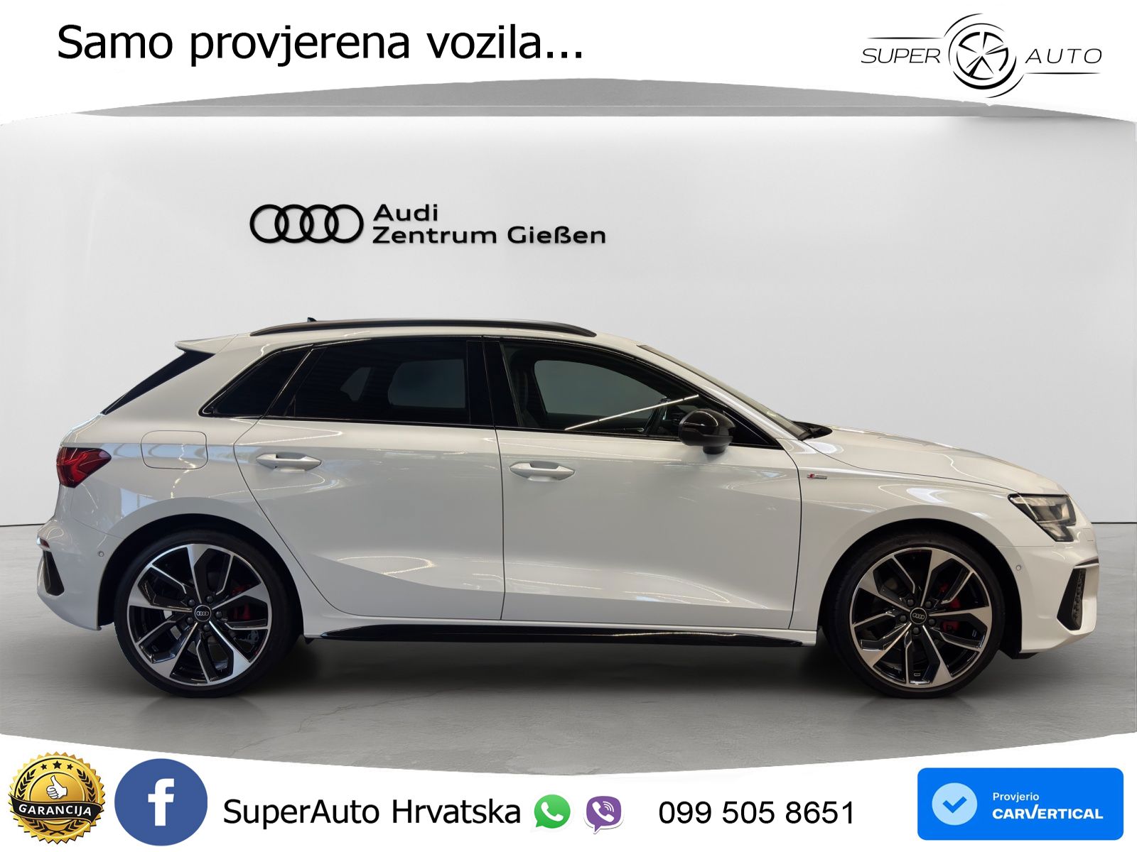 Audi A3 40 TFSI (190 KS) quattro S tronic S line LED+GR SJED+ACC