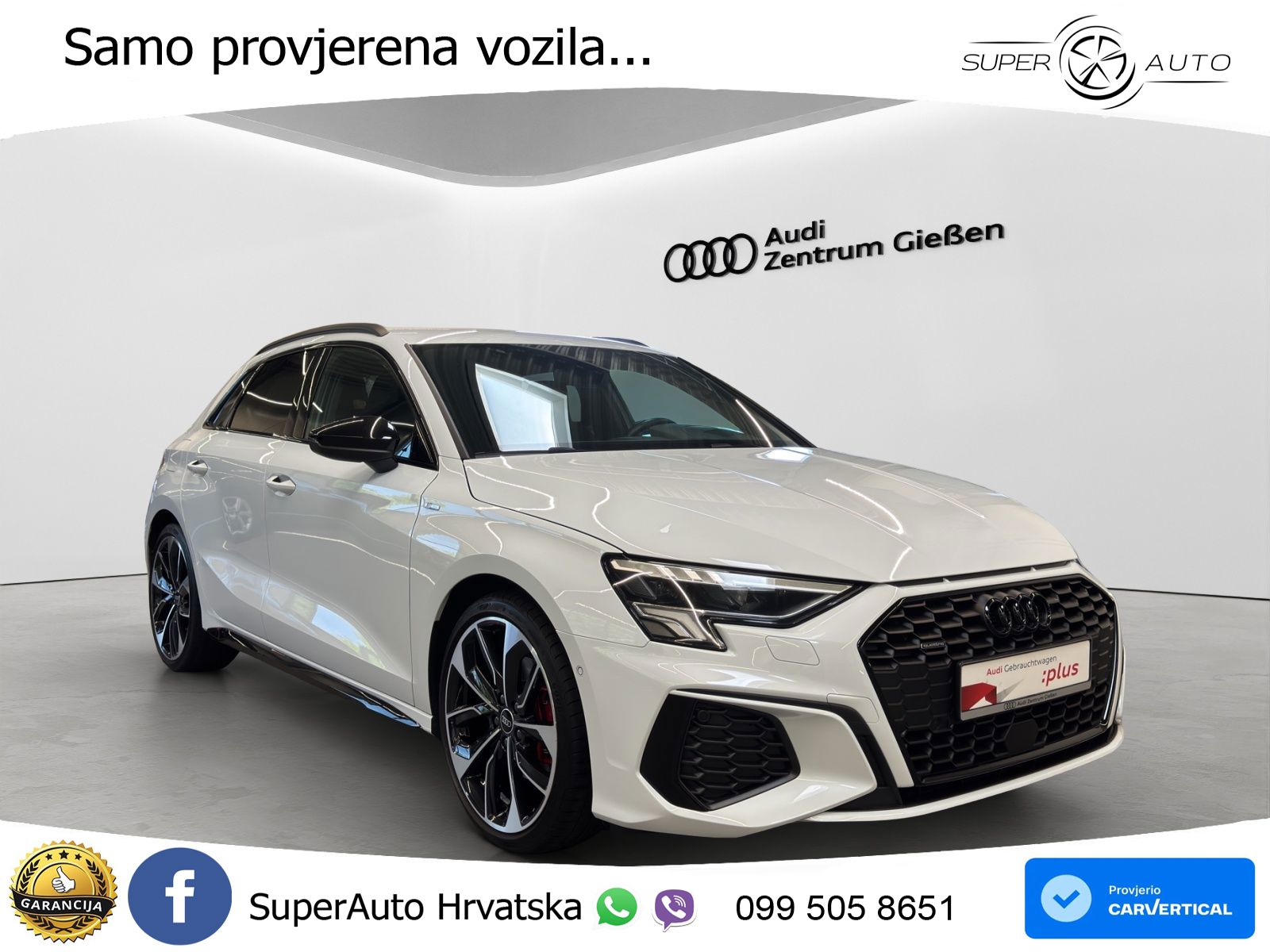 Audi A3 40 TFSI (190 KS) quattro S tronic S line LED+GR SJED+ACC