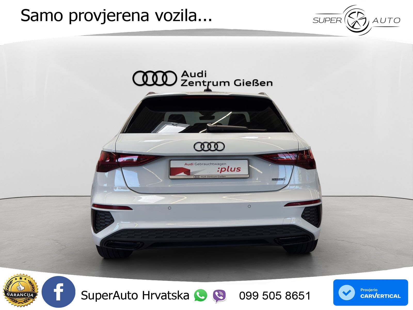 Audi A3 40 TFSI (190 KS) quattro S tronic S line LED+GR SJED+ACC