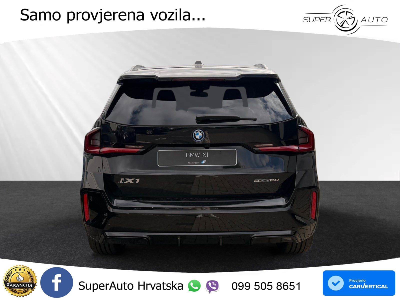 BMW iX1 66.5 kWh (204 KS) eDrive20 M Sport LED+GR SJED+ACC