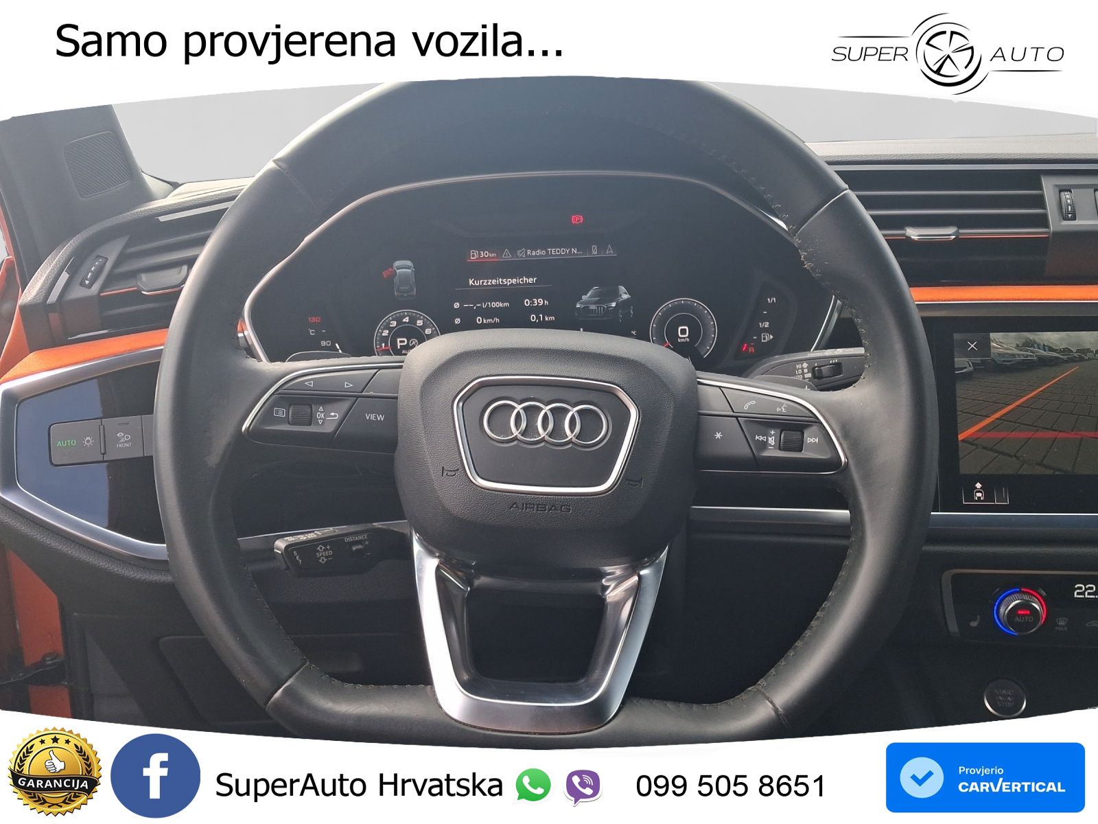 Audi Q3 40 TFSI (190 KS) quattro S tronic S line MATRIX+GR SJED+KAM