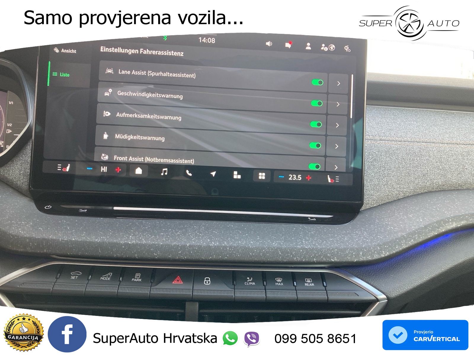 Škoda Octavia Combi 1.5 TSI (150 KS) DSG Selection LED+GR SJED+ACC
