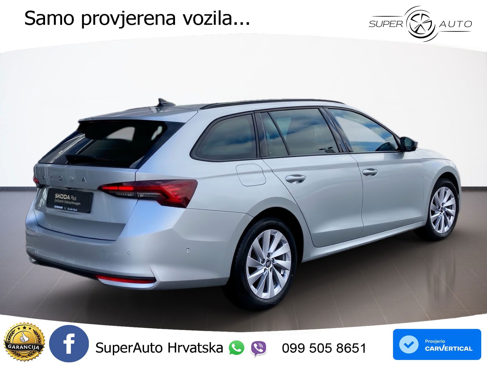 Škoda Octavia Combi 1.5 TSI (150 KS) DSG Selection LED+GR SJED+ACC