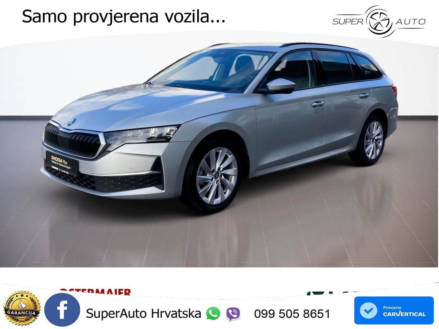 Škoda Octavia Combi 1.5 TSI (150 KS) DSG Selection LED+GR SJED+ACC