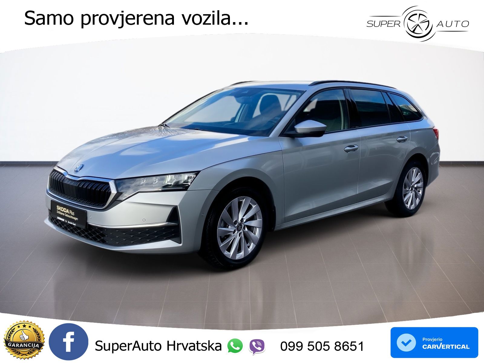Škoda Octavia Combi 1.5 TSI (150 KS) DSG Selection LED+GR SJED+ACC