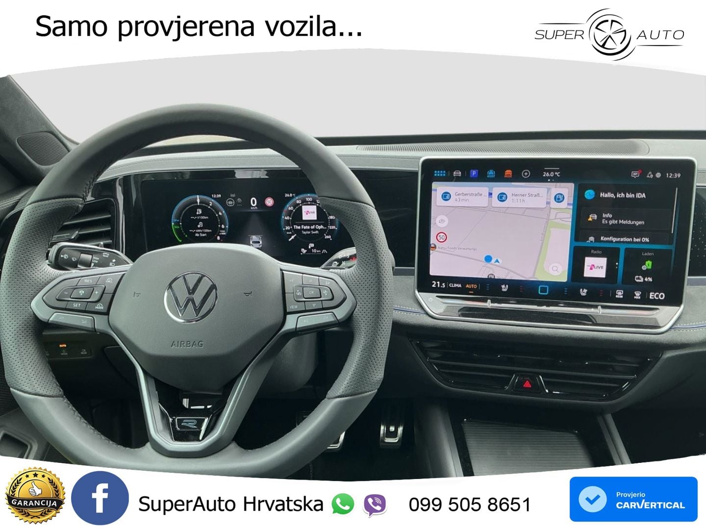 Volkswagen Passat Variant 1.5 TSI (272 KS) eHybrid DSG R-Line LED+GR SJED+ACC