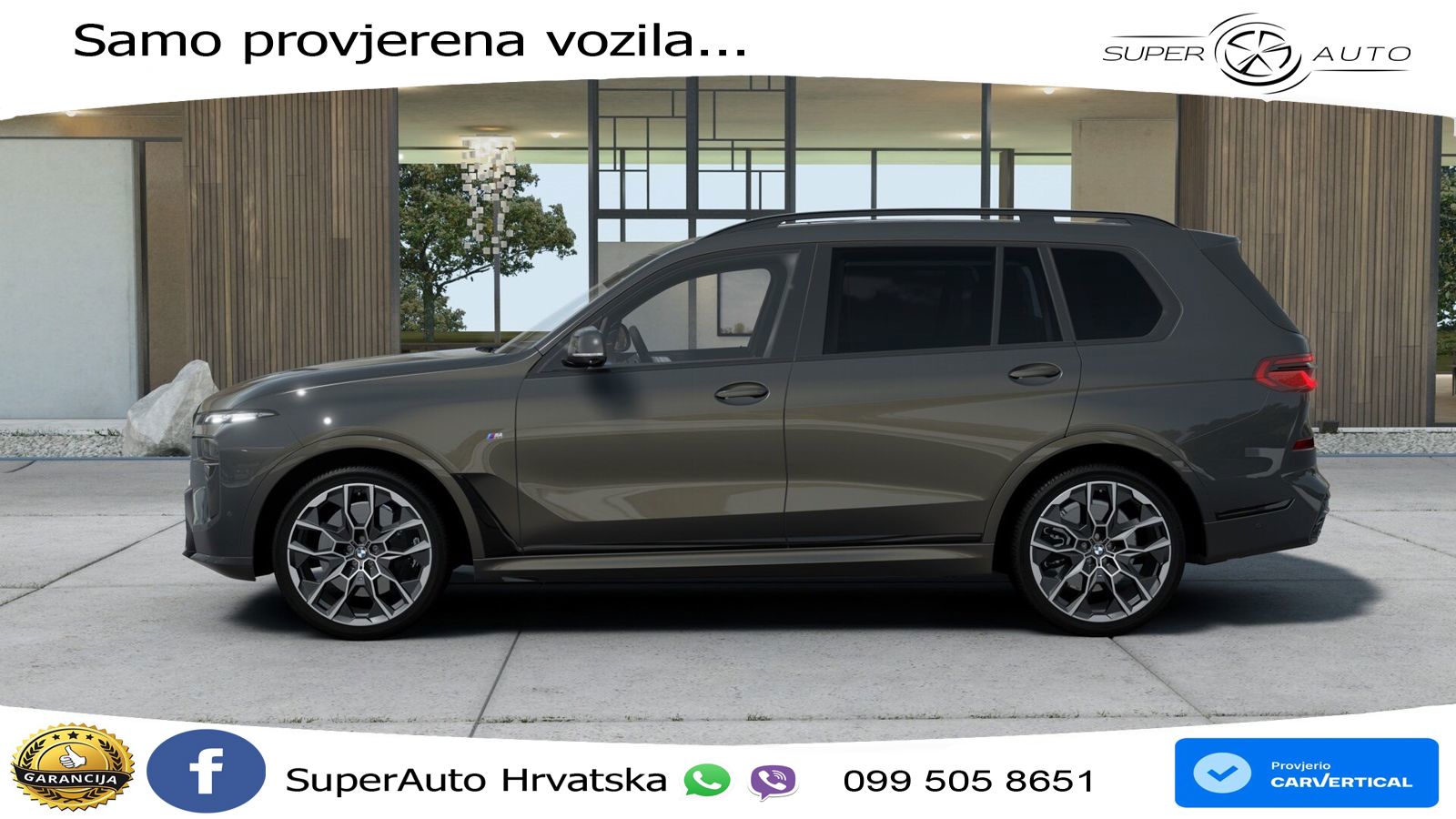 BMW X7 40d (352 KS) xDrive Steptronic M Sport ZRAČNI+ACC+GR SJED+KAM+PANO
