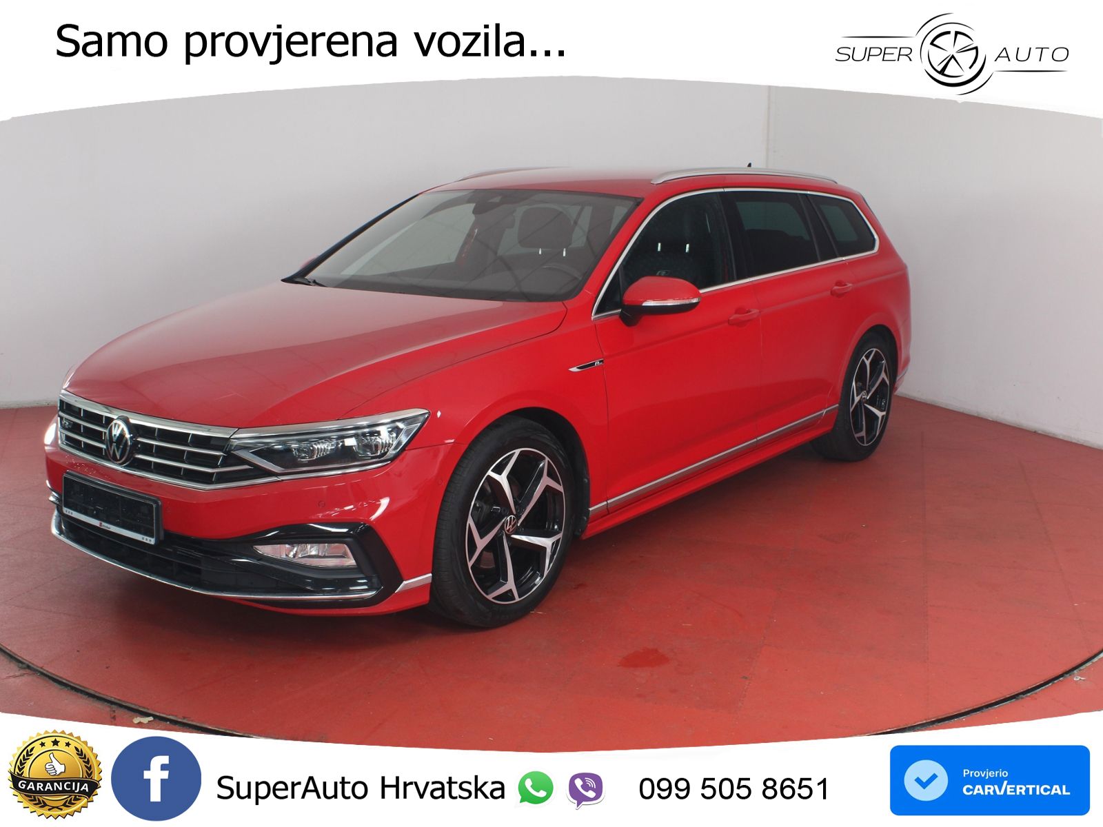 Volkswagen Passat Variant 2.0 TDI (150 KS) DSG R-Line LED+GR SJED+ACC